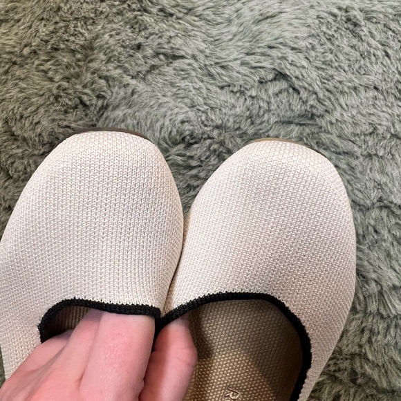 Rothys The Square Mary Jane Size 6 White Cream - Picture 5 of 6